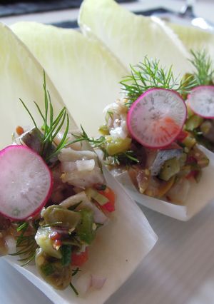 鯖の洋風たたきとシャキシャキ野菜-レシピのメイン写真