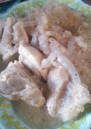 さっぱり塩味♪もも肉のミゾレ煮-レシピのメイン写真