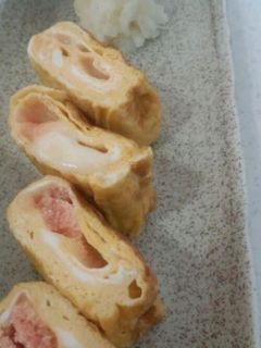 タラコチーズ入り卵焼き-レシピのメイン写真