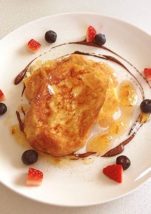 チョコオレンジソースのフレンチトースト-レシピのメイン写真