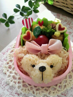 簡単!キャラ弁☆シェリーメイ弁当♪-レシピのメイン写真