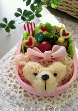 簡単！キャラ弁☆シェリーメイ弁当♪-レシピのメイン写真
