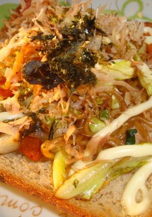 リメイクレシピ＊焼きそばトースト＊-レシピのメイン写真