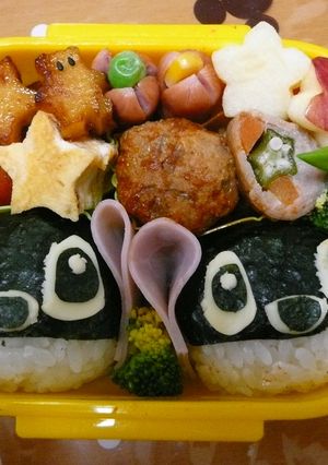 スティッチ　キャラ弁♪-レシピのメイン写真