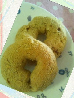 簡単ヘルシーおからの焼きドーナツ(黒糖)-レシピのメイン写真