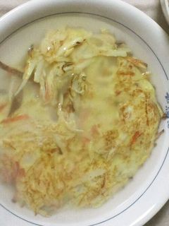 なかなか美味♡塩あんの天津飯-レシピのメイン写真