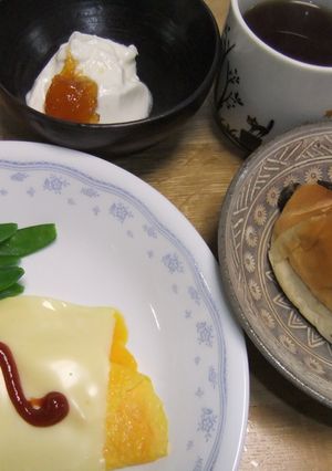 チーズオムレツ-レシピのメイン写真