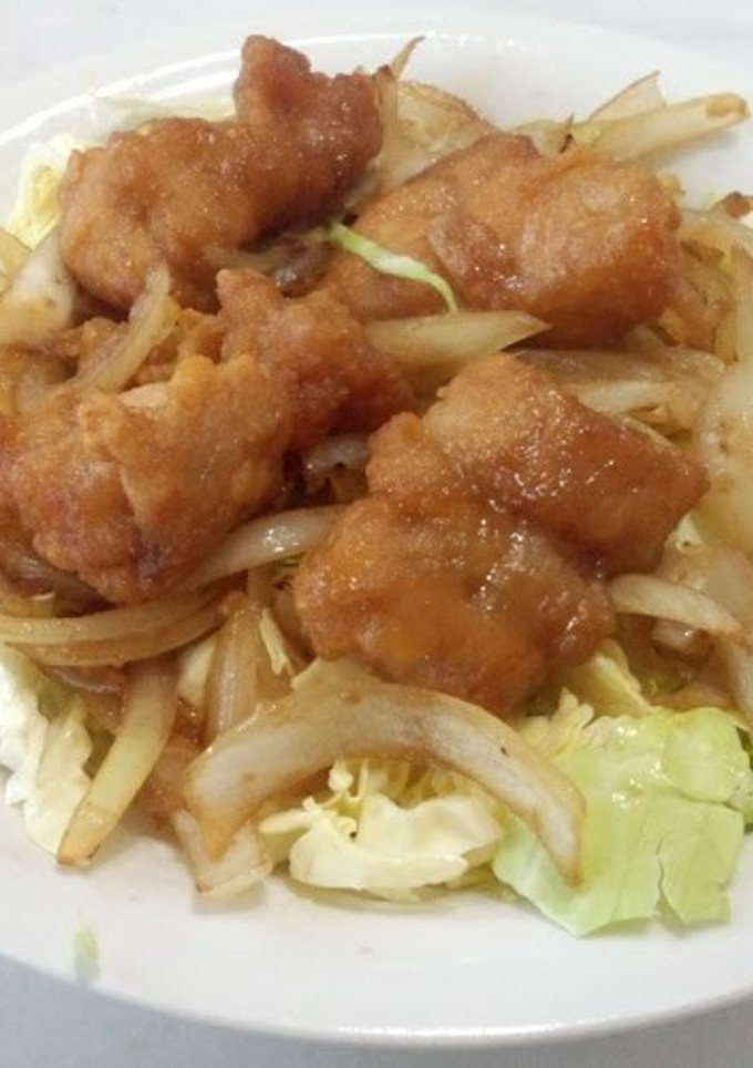 とりからの生姜焼き♪-レシピのメイン写真
