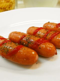 *朝食に*ウィンナーのカレー炒め*-レシピのメイン写真