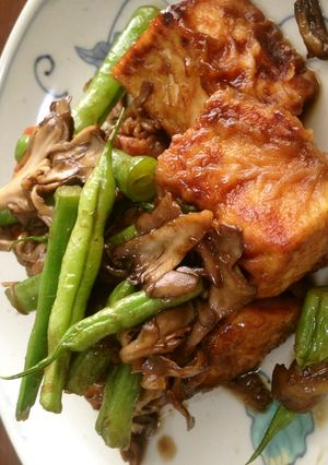 揚げ出し風焼き豆腐と野菜の絡め煮-レシピのメイン写真