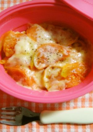 簡単☆トマじゃがチーズ蒸し♪-レシピのメイン写真
