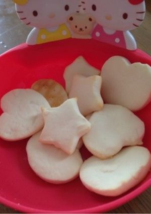 アレルギー対応！白いサクサク粉クッキー-レシピのメイン写真