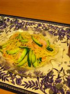 きゅうりとハムのパスタ-レシピのメイン写真