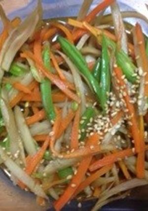 簡単で美味しいきんぴらごぼう(お弁当にも-レシピのメイン写真