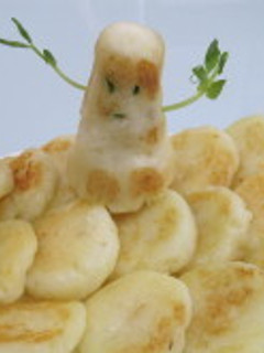 ヘンテコ星人といももち-レシピのメイン写真