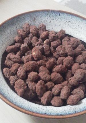 節分豆バレンタインにアマンドショコラ風　-レシピのメイン写真