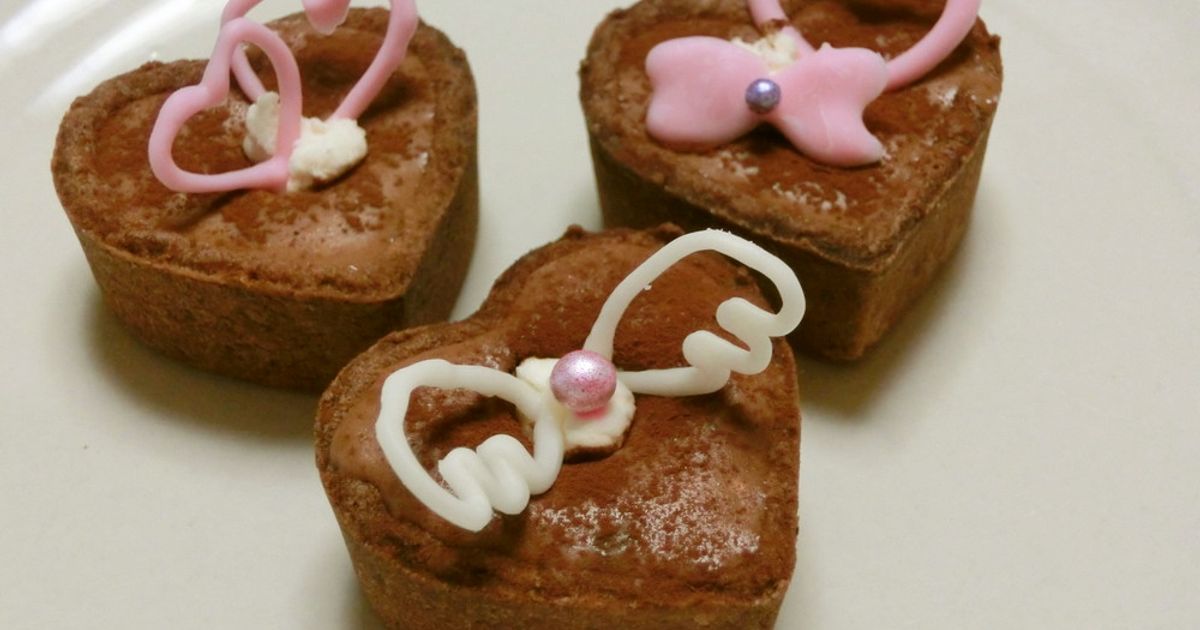 マシュマロ雪だるまの、ミニ生チョコタルト by タイリース