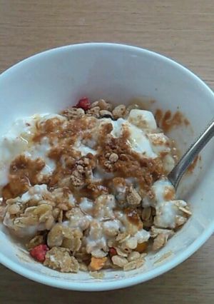 フルグラの食べ方♪♪-レシピのメイン写真