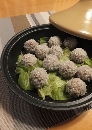 タジン鍋でもち米焼売-レシピのメイン写真