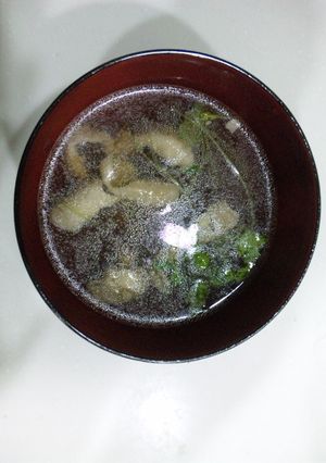 なんちゃって肝のお吸い物-レシピのメイン写真