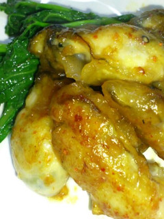 うまうま♪牡蠣のマヨポン炒め-レシピのメイン写真