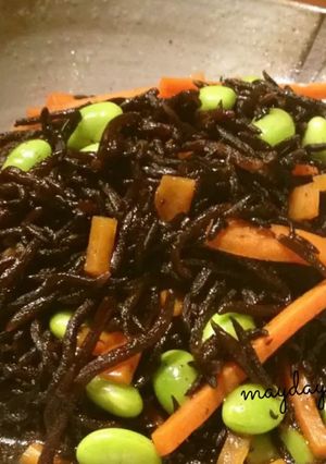 ♪とっても簡単♪定番のひじきの煮物♪-レシピのメイン写真