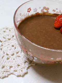 簡単★お豆腐で濃厚チョコムース★-レシピのメイン写真