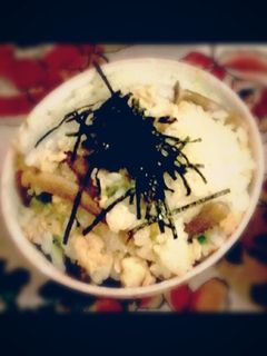 三つ葉香る♡そぼろしめじのまぜご飯-レシピのメイン写真