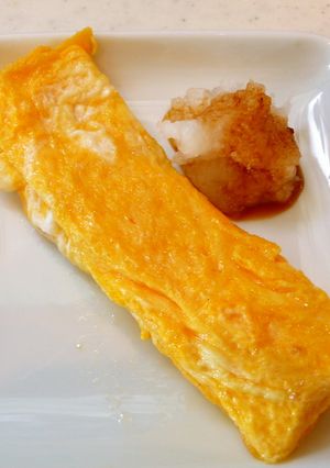 朝ご飯に！「甘くない卵焼き」-レシピのメイン写真