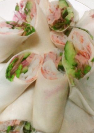 生春巻き-レシピのメイン写真