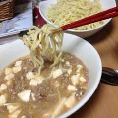 รูปของ 麻婆もやし＆豆腐 つけ麺