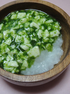 *離乳食中期*豆腐と青梗菜のあんかけ丼-レシピのメイン写真