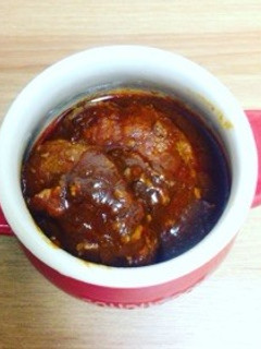 肉汁たっぷり煮込ハンバーグ-レシピのメイン写真