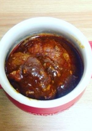 肉汁たっぷり煮込ハンバーグ-レシピのメイン写真