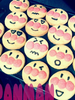 アンパンマンクッキー-レシピのメイン写真