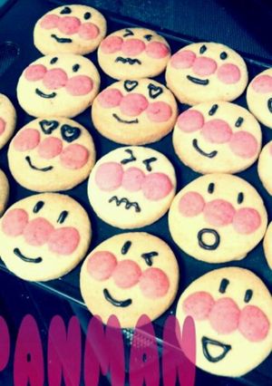 アンパンマンクッキー-レシピのメイン写真