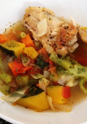 おかわりが止まらない野菜スープご飯-レシピのメイン写真
