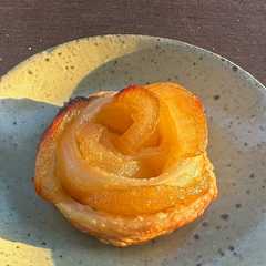 รูปของ りんごのお花パイ