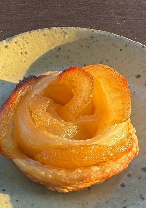 りんごのお花パイ-レシピのメイン写真