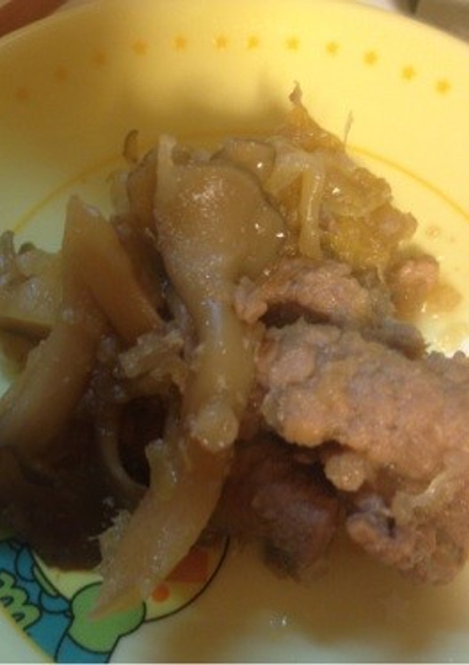 豚バラと白菜のみぞれ煮-レシピのメイン写真