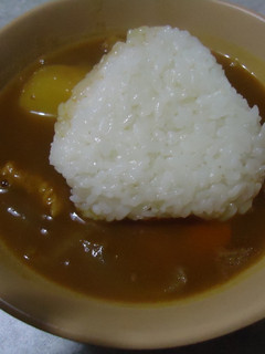 私流おにぎりカレー-レシピのメイン写真