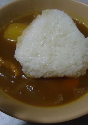 私流おにぎりカレー-レシピのメイン写真