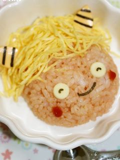節分*赤おにオムライス-レシピのメイン写真