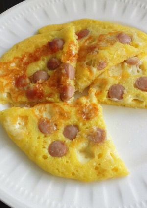 子供大好きお焼き？お好み焼き？オムレツ？-レシピのメイン写真