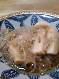 たけのこと糸こんにゃくの煮物-レシピのメイン写真