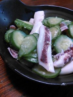 いかときゅうりの酢の物-レシピのメイン写真