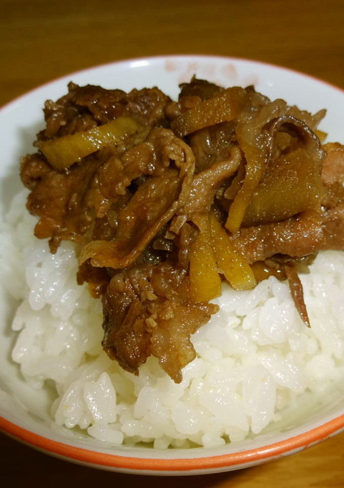 牛肉とごぼうの生姜煮-レシピのメイン写真