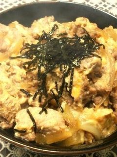 ボリューム満点他人丼(豚肉+鶏卵)-レシピのメイン写真