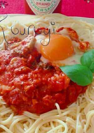チキンとブロッコリーのとまとソーススパ★-レシピのメイン写真