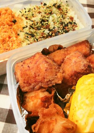 ＊お弁当に＊海老入り揚げシュウマイ＊-レシピのメイン写真